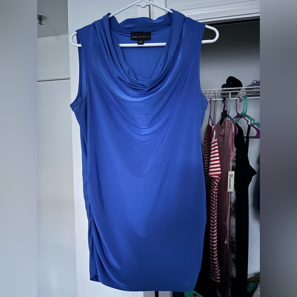 Blue Dana Buchman mini dress!